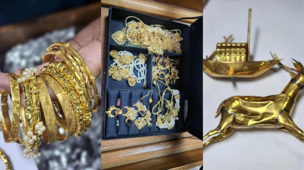 অগ্রণী ব্যাংকের লকার থেকে উদ্ধার ৮৩২ ভরি স্বর্ণ: শেখ হাসিনা-সায়মা-রেহানা—পরিবারের সদস্যদের মালিকানার তথ্য দিল দুদক